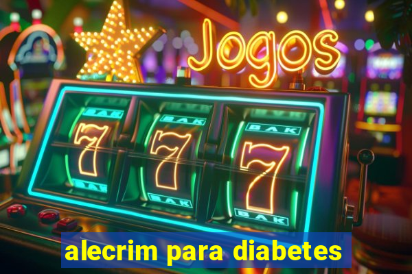 alecrim para diabetes